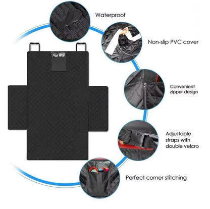 Car Trunk Cover – Waterproof Hammock Dog Seat Protector