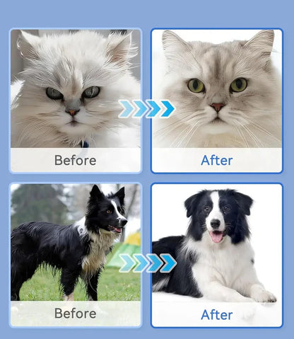 Pet Bath Gloves – Cleaning & Deodorizing Wipes for Dogs and Cats, Perfect Daily Grooming Tool for Pets