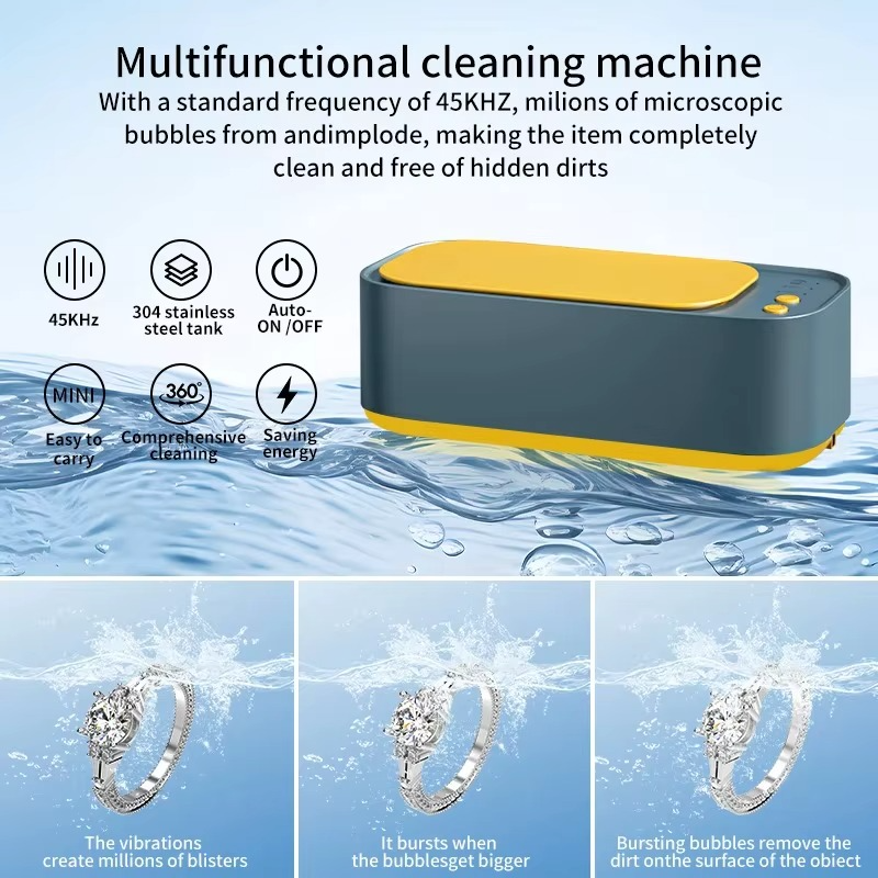 USB Powered Ultrasonic Cleaner High Frequency
